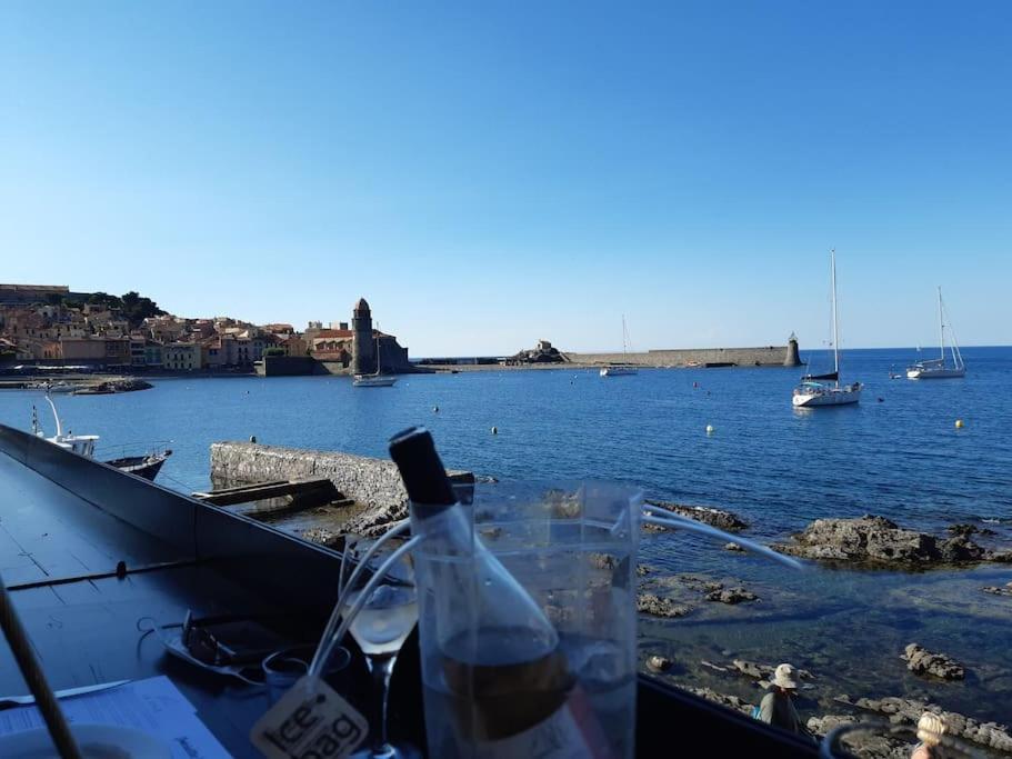 Appartement T2 Avec Clim Et Wifi, A 50 M De La Plage コリウール エクステリア 写真